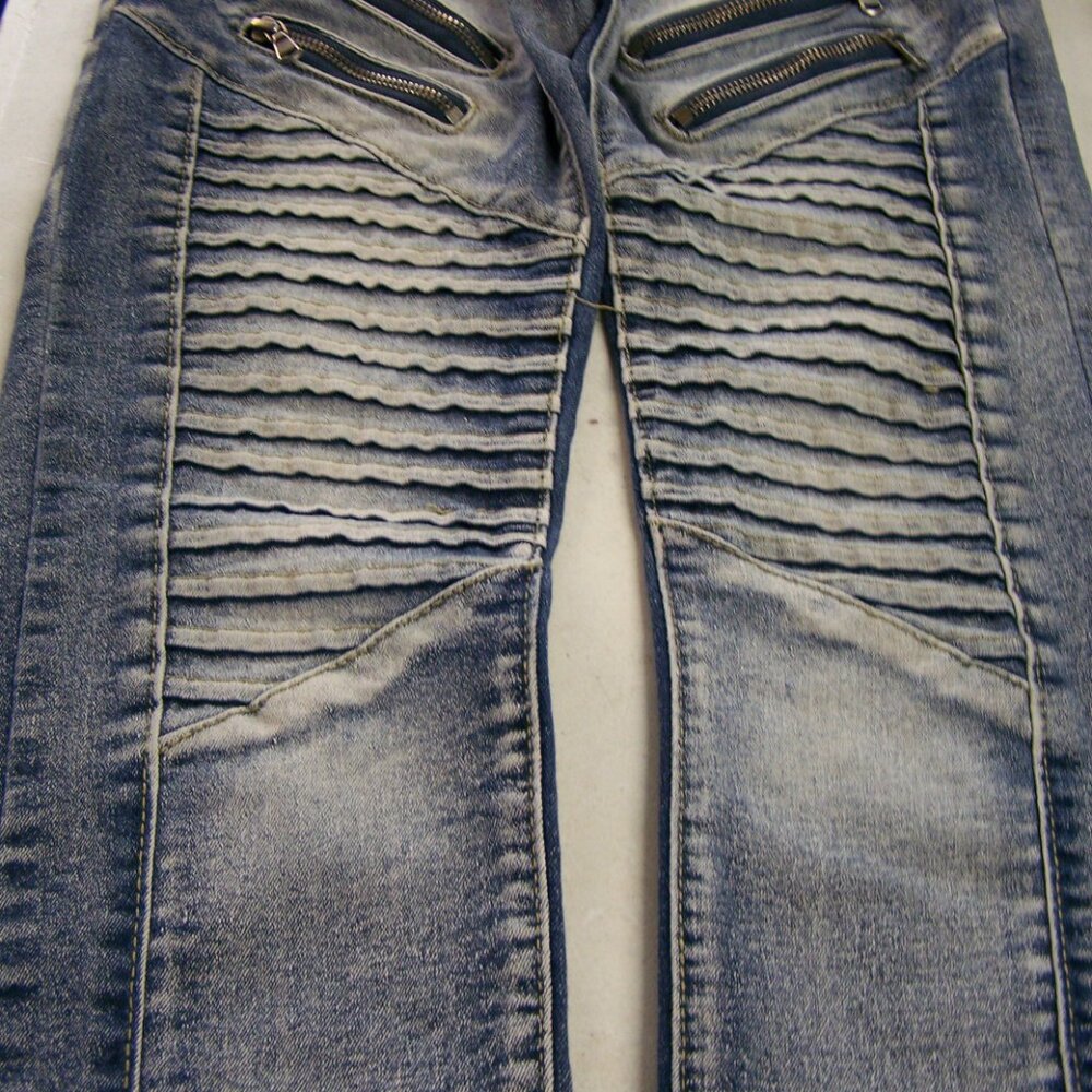 F.U.S.A.I Stretch Denim Distressed Jeans Size 10